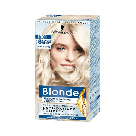 Schwarzkopf Blonde L101 Silver Hårfärg Unisex 165 ML