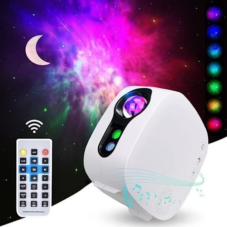 LED Stjerneprojektor Lampe, Galaxy Projektor, 31 Tilstande Roterende Natlys Projektor [450]