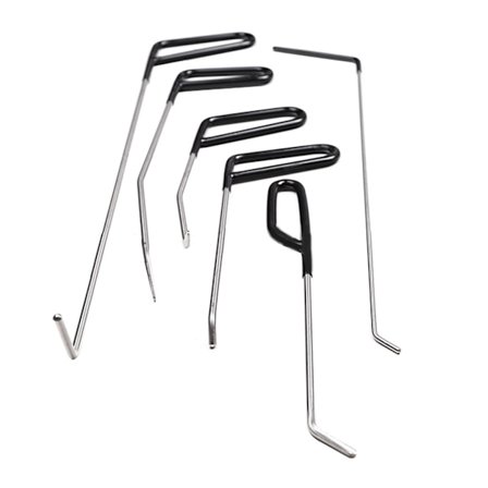 Bil bule reparation kroge rustfrit stål skubbestænger Bil krop bule fjernelse koben