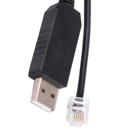 USB til RJ11 RJ12 6p4c Adapter Seriel Kontrolkabel EQMOD Kabel til AZ- Montering PC Forbindelse til Hånd Co