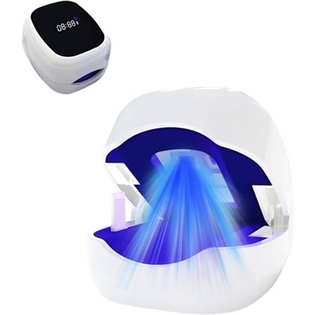 Laserbehandling av nagelsvamp, kall laserterapi, behandling av flera tår och fötter, bekväm kvalitetsprodukt...