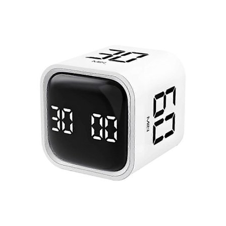Pomodoro timer kub, ljud- och vibrationslarm