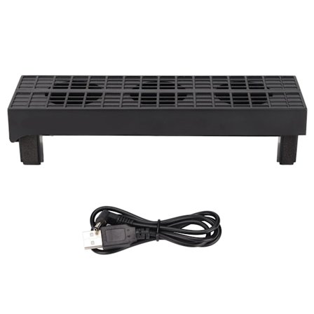 Automatisk kylfläkt 3 portar Multifunktionell intelligent temperaturkontrollfläkt för PS4 Slim