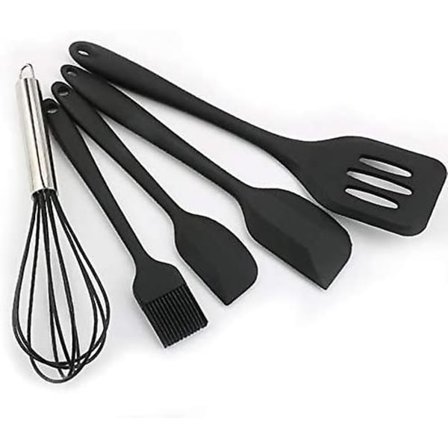 Silikone Spatel Varmebestandig Premium Silikone Spatel Sæt Ét Stykke Sømløs Spatel Non-stick Fleksibel Gummi Køkkenredskaber Til Madlavning Og Bagning