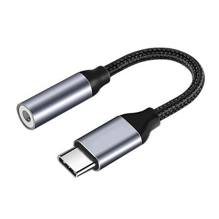 Usb C til 3,5 mm-kontakt, Usb C 3,5 mm-adapter, Usb C Aux-adapter, Usb C til 3,5 mm Aux-lydadapter, Usb C-hodetelefonadapterinngang
