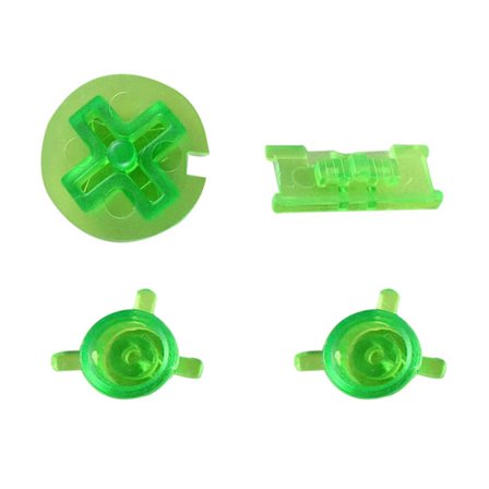 Kannettavan pelilaitteen painike retrotyylinen värikäs painikesarja ABS konsoleille