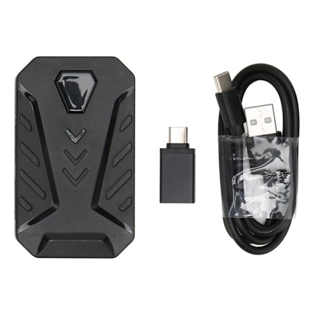 Tangentbord Mus Konverter Plug and Play Spelkontroll Adaptrar med 3,5 mm Hörlursuttag för PS3 för Xbox för Switch