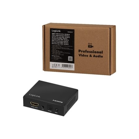 LogiLink - HDMI-ljudsignalsextraktor