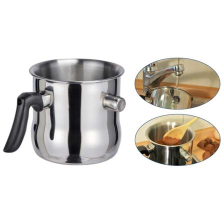 Hi Mjölkkanna Dubbelväggig 1,2 L Rostfritt Stål Silver