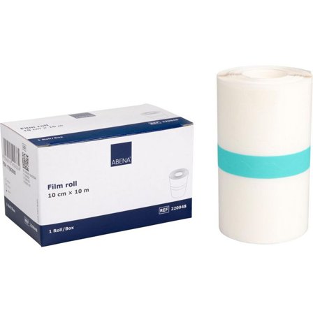 ABENA Filmförband 10cmx10m - Lyreco - Sjukvård och omsorg - Förband och fixering - Filmförband