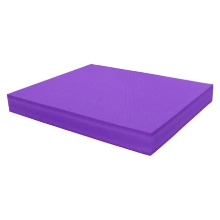 Tasapainoinen tyyny harjoitteluun Fitness Seisomassa Pehmeä Korkean Kimmoisuuden Liukumaton Vedenpitävä TPE Purppura 40x33x5cm Purple