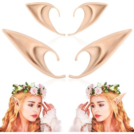 Alveører Cosplay Tilbehør Ulveører Halloween Elven Vampyr