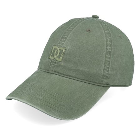 DC - Green unconstructed Czapka Z Daszkiem - Star Vintage Strapback Bronze Green Dad Cap @ Hatstore
