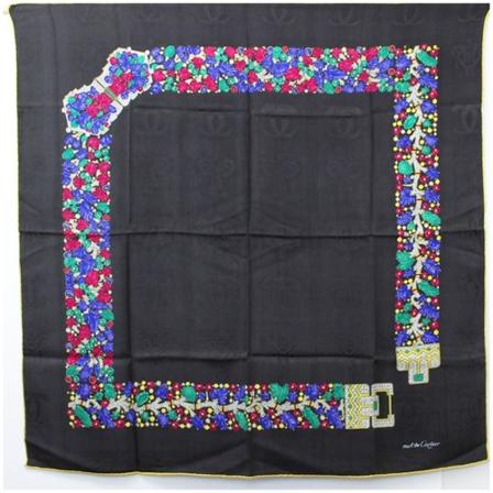 Cartier Vintage, Pre-owned Scarf Zwart, Dames, Maat:ONE Size