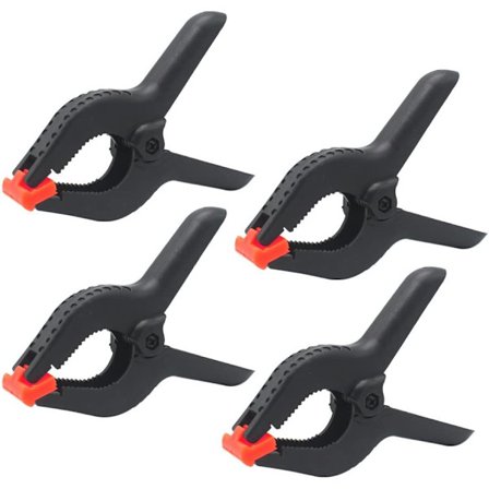 4 stk. 4,5 tommer klemmer Universal klemmer til Studio Paper Muslin Ba