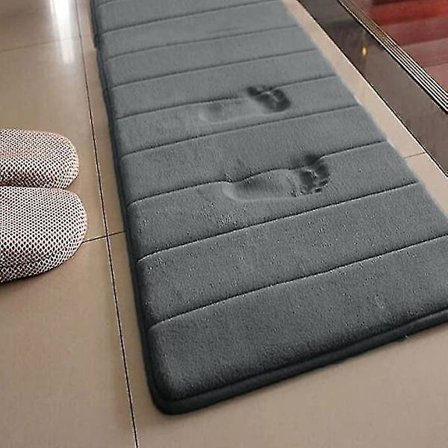 Langt minneskum badematte 19,6x63'' Sklisikker teppe