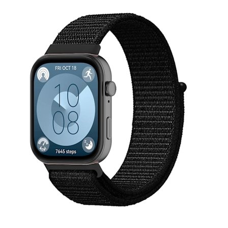 Nylonarmband för Huawei Watch Fit 4 3 Vävda Sport Smartwatch Armband Correa Huawei Watch Fit 4/4 Pro Armband Klockarmband