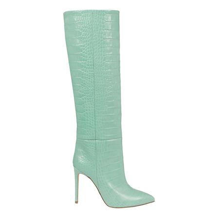 Paris Texas, Over-knee Boots Groen, Dames, Maat:38 EU