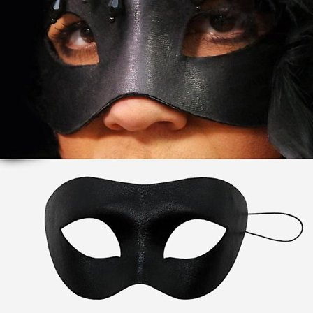 Maskebal Maske Til Mænd Sort, Halloween Venetiansk Voksen Maskebal Masker, Sort Mardi Gras Maske