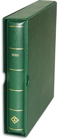 Leuchtturm Grønt Perfektbind - DP - Præget med SVERIGE - m/kassette