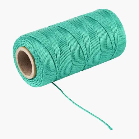 Biltema - Murersnor mørkegrønn ∅0 8 mm x 120 m