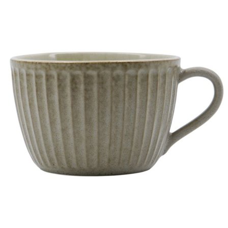 House doctor Pleat kahvikuppi, harmaa/ruskea
