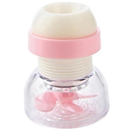 Kranluftare, Tvättställsblandare, Sprutmunstycke för Kran, Filterskydd mot Stänk Vattenkran (rosa)