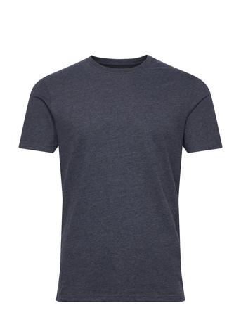 Sdrock Ss Tops T-Kortærmet Skjorte Navy Solid