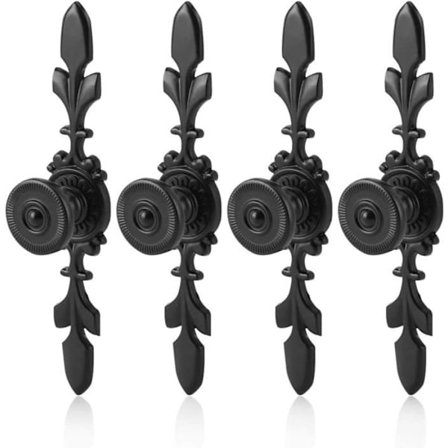 Svart aluminium (svart)