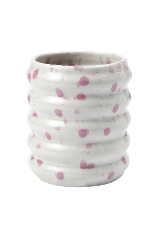 Åhléns Home Mugg WAVY 35 cl Dukning & servering Vit ONESIZE