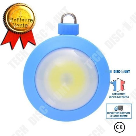 TD COB LED-lampa Campingljus Nödlykta Arbetsljus Blå