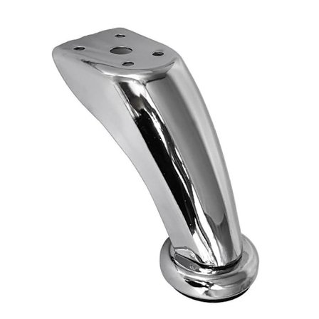 4 st Tjocka Soffben i Rostfritt Stål, Möbelben, Kromben, Möbel Skåp Säng Soffben