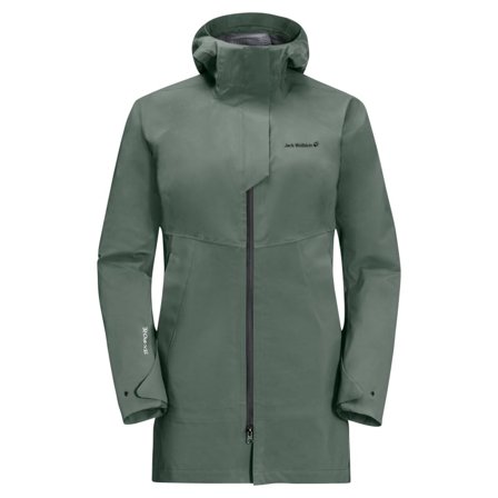 Jack Wolfskin Women's Athletic Coat Women unlined parkas Green S