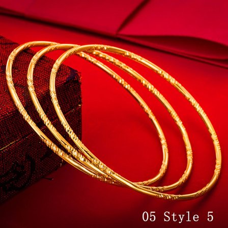 Guldpläterande 18K guldarmband