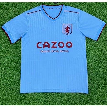 Ny Vintage Ljusblå Aston Villa Fotbollsträning T-shirt G.Neville NO.2