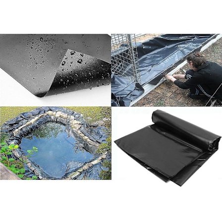 Fiskdammsfolie i Alla Storlekar Trädgårdar Pool PVC Membran Förstärkt Landskapsarkitektur