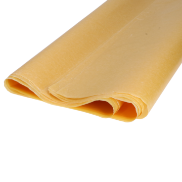 Vaxat silkespapper ark senapsg