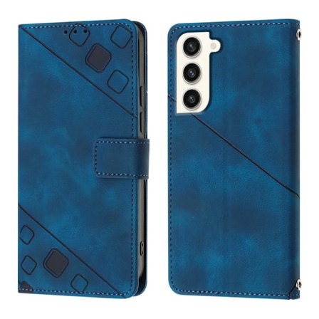 Kompatibel med Samsung A13 5G/A04S/M13 5G/A04 4G etui præget læder etui kort slot flip cover mobiltelefon etui