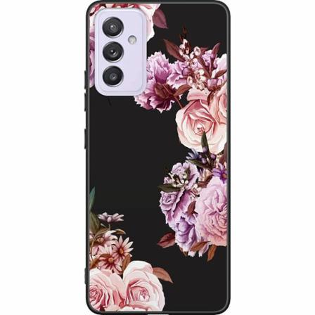 Samsung Galaxy A82 5g Svart Skal Blommor