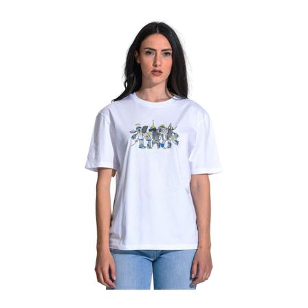 Karl Lagerfeld, T-shirt Wit, Dames, Maat:S