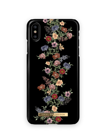 iPhone X/XS Hoesje, Dark Floral, iDeal of Sweden
