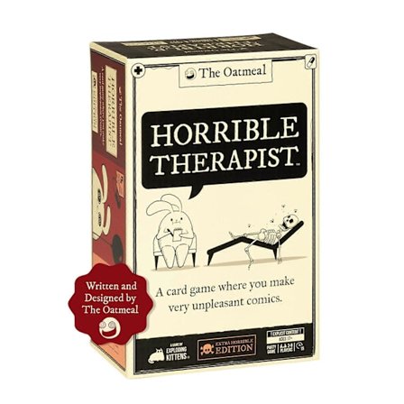 Exploding Kittens Horrible Therapist Kortspil til at Skabe Meget Ubehagelige Tegneseriekattefigurer