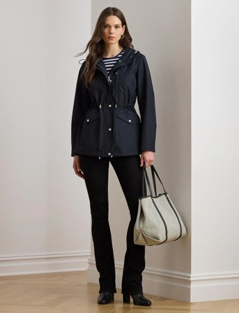 Lauren Ralph Lauren Hooded Anorak - Navy - L