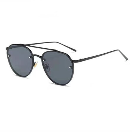 Popular Sunglasses Fashion Sunglasses for Women Metal Frame Ocean Lens Glasses