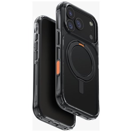 Uniq Swivix Rotating Kickstand 360 Case for iPhone 17 Pro - Musta