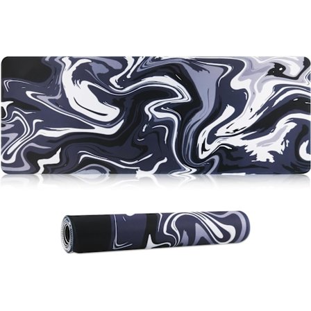 Hiirimatto, erittäin suuri tietokoneen näppäimistön hiirimatto, pöytäalusta, pehmeä sileä pinta ja liukumaton kumialusta, pehmeä kangas XXL-hiirimatto