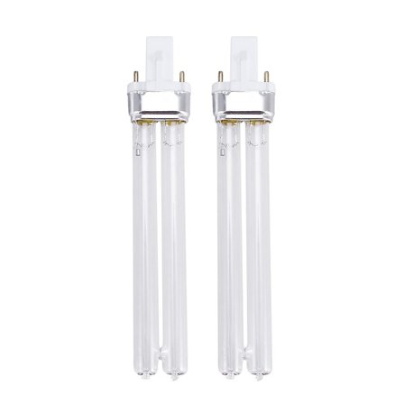 2 kpl 11W Ultravioletti UV Desinfiointilamppu UV Sterilointilamput Sterilisaattori Akvaarioon (G23 Lampunkanta)-