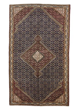 Täbriz Teppich Orientalischer Braun/Schwarz (Wolle, Persien)