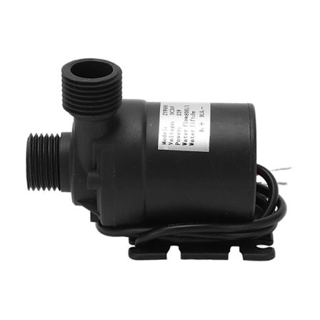 DC 24V Borstlös Vattenpump Dränkbar 800L/H Flöde 9500rpm IP68 Vattentät för Damm Akvarium Fisk Tank (FMY)