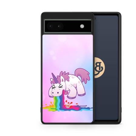 Bjornberry Skal Google Pixel 6a - Kräkande Enhörning